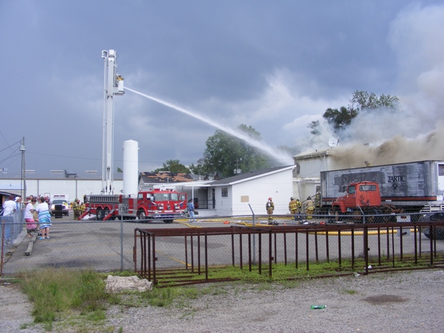 Jim's Country Mill fire photo 1