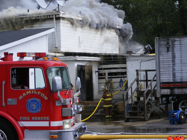 Jim's Country Mill fire photo 20