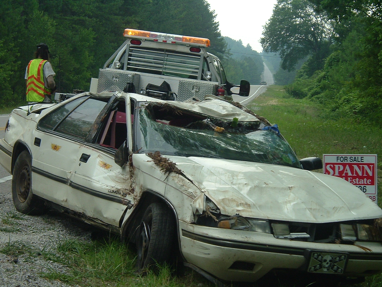 ONE VEHICLE ACCIDENT - THURS. JULY 17, 2008 photo 3 of 3